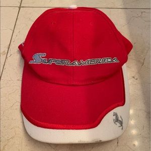 Ferrari SuperAmerica Red Baseball Cap
